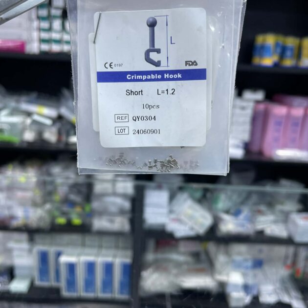CRIMPABLE HOOK 3ET 4MM